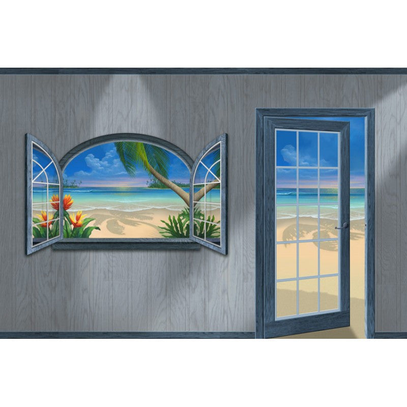 Room with a View (96" x 144") - Beachwood Wall Mural