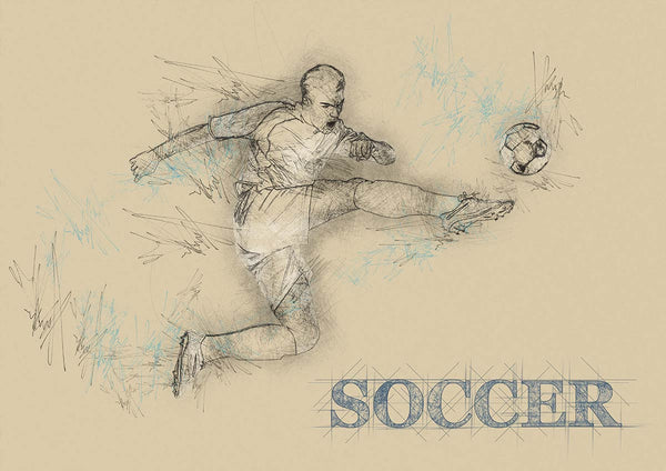 Soccer Sports Mural